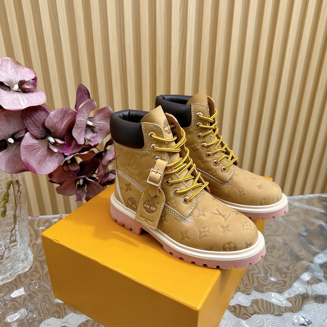 Louis Vuitton x Timberland sneakers
