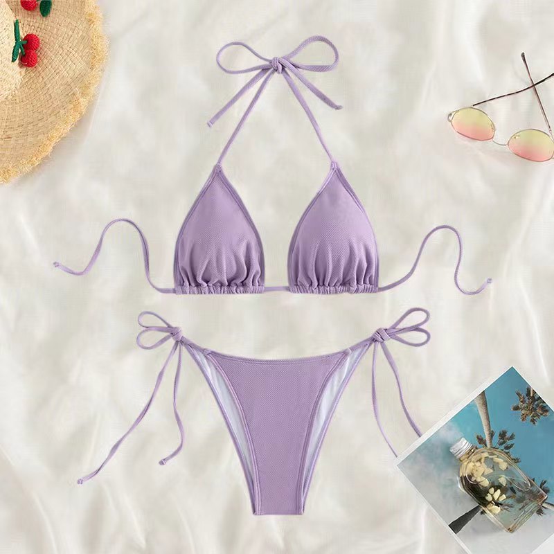 Sexy  Bikini femme à nouer